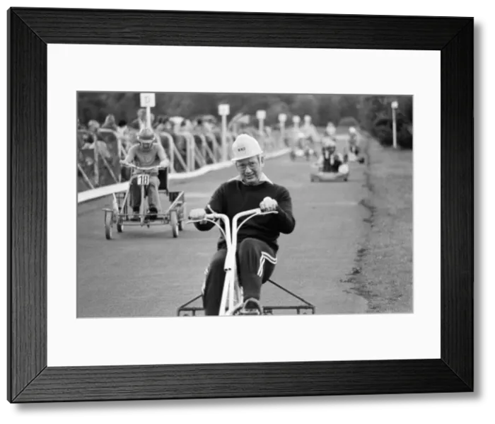 Framed Print : Pedal Go Kart Grand Prix, Ascot, England, August 1980 Framed Print : Pedal Go Kart Grand Prix, Ascot, England, August 1980