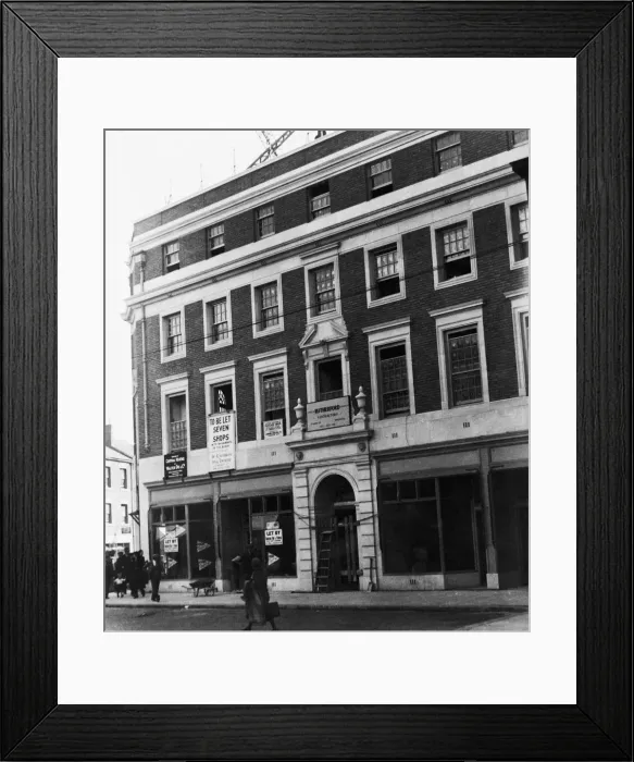 Framed Print : The New Headquarters of the Poor Childrens Holiday Association are nearly complete Framed Print : The New Headquarters of the Poor Childrens Holiday Association are nearly complete