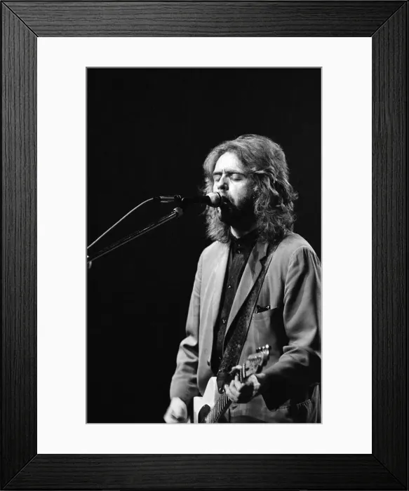 Framed Print : A performance at Liver Aid, Liverpool Empire Theatre. 20th September 1985 Framed Print : A performance at Liver Aid, Liverpool Empire Theatre. 20th September 1985