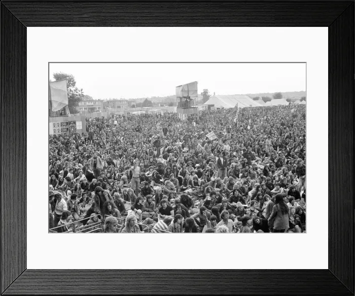 Framed Print : Reading Rock Festival 1980, the 20th National Rock Festival Framed Print : Reading Rock Festival 1980, the 20th National Rock Festival