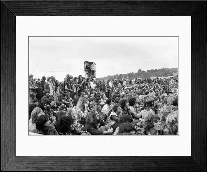 Framed Print : Reading Rock Festival 1980, the 20th National Rock Festival Framed Print : Reading Rock Festival 1980, the 20th National Rock Festival