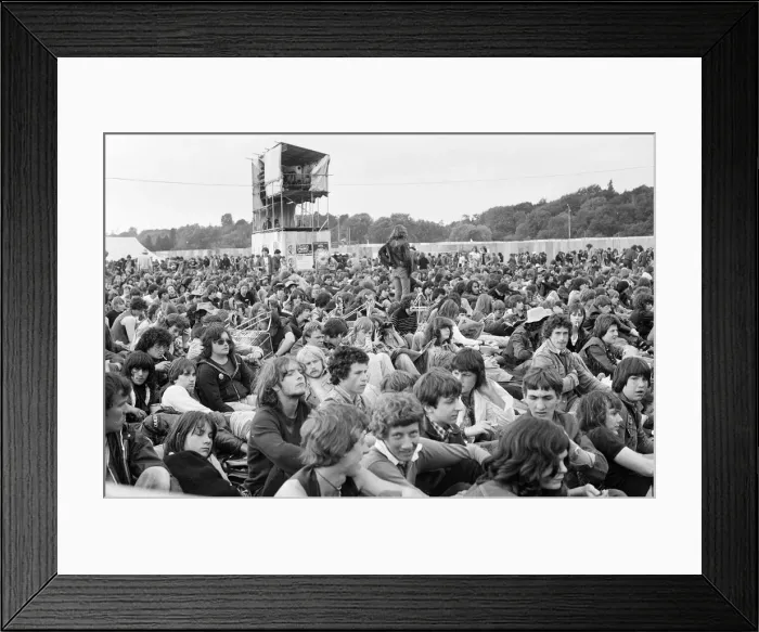 Framed Print : Reading Rock Festival 1980, the 20th National Rock Festival Framed Print : Reading Rock Festival 1980, the 20th National Rock Festival