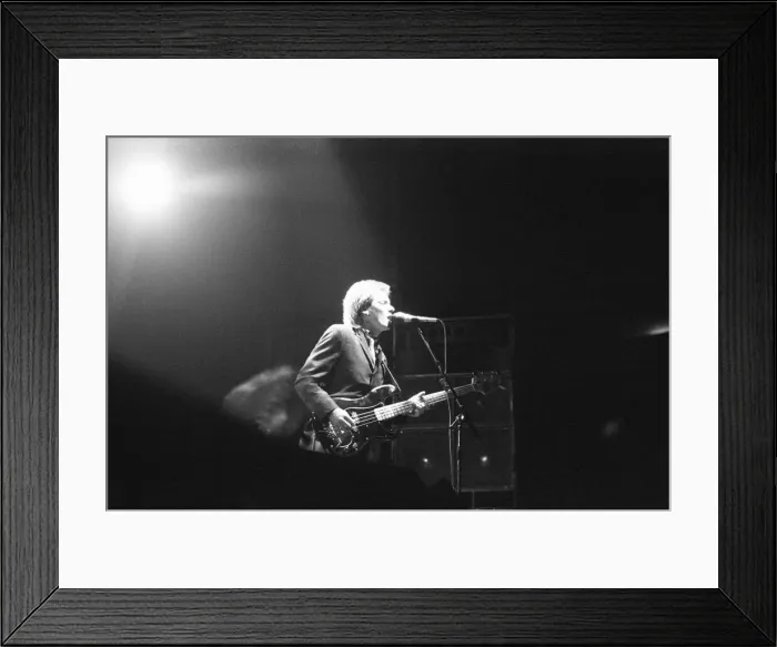 Framed Print : The Jam, punk rock / mod revival band, in concert at the Bracknell Leisure Centre Framed Print : The Jam, punk rock / mod revival band, in concert at the Bracknell Leisure Centre