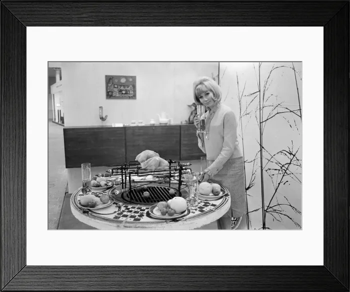 Framed Print : Show Home, the Aluminium house of the future, 2nd March 1964 Framed Print : Show Home, the Aluminium house of the future, 2nd March 1964
