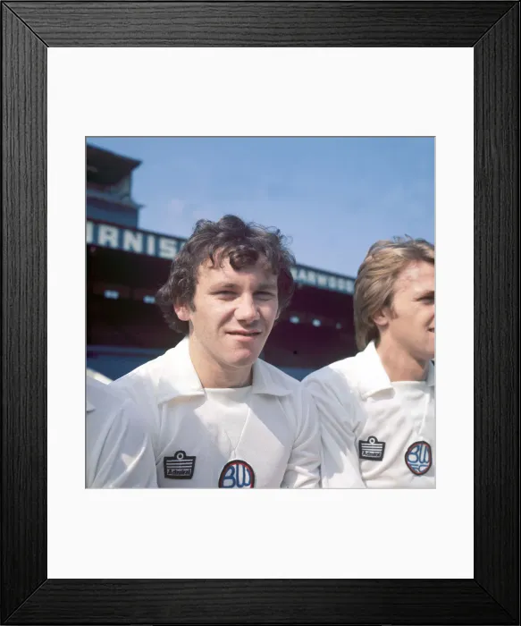 Framed Print : Peter Reid, Bolton Wanderers FC. August 1976 Framed Print : Peter Reid, Bolton Wanderers FC. August 1976