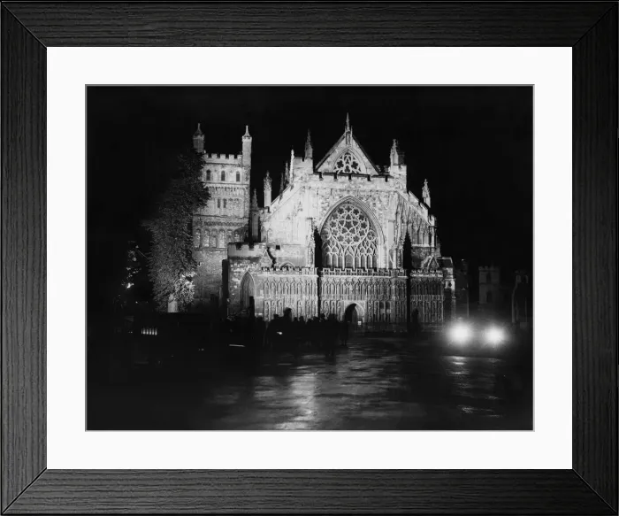 Framed Print : Exeter Cathedral, formally known as the Cathedral Church of Saint Peter at Exeter
