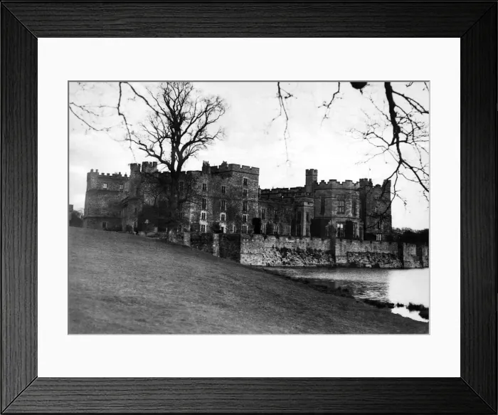 Framed Print : Raby Castle in County Durham. 26th February 1935 Framed Print : Raby Castle in County Durham. 26th February 1935