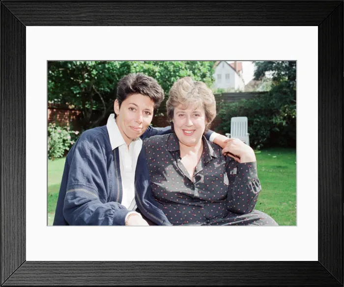 Framed Print : Sally Becker, British Aid Worker and Heroine, pictured 10th September 1993 Framed Print : Sally Becker, British Aid Worker and Heroine, pictured 10th September 1993