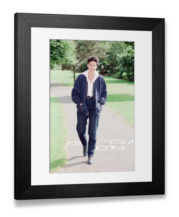 Framed Print : Sally Becker, British Aid Worker and Heroine, pictured 10th September 1993 Framed Print : Sally Becker, British Aid Worker and Heroine, pictured 10th September 1993