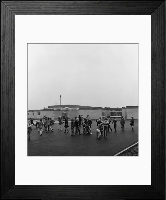 Framed Print : Tilery Primary School, Stockton-on-Tees, new school special. 1971 Framed Print : Tilery Primary School, Stockton-on-Tees, new school special. 1971