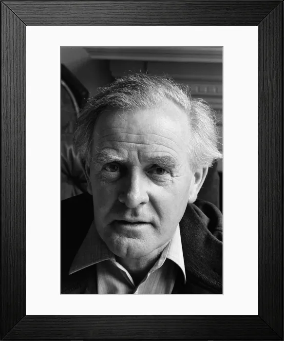 Framed Print : Writer David Cornwall (John Le Carre) at his home Hampstead, north London Framed Print : Writer David Cornwall (John Le Carre) at his home Hampstead, north London