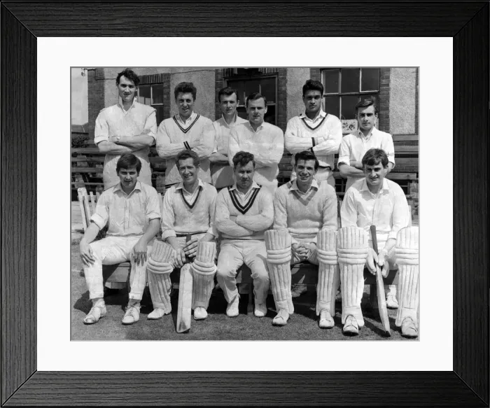 Framed Print : Middlesbrough Cricket Club, 27th May 1967 Framed Print : Middlesbrough Cricket Club, 27th May 1967