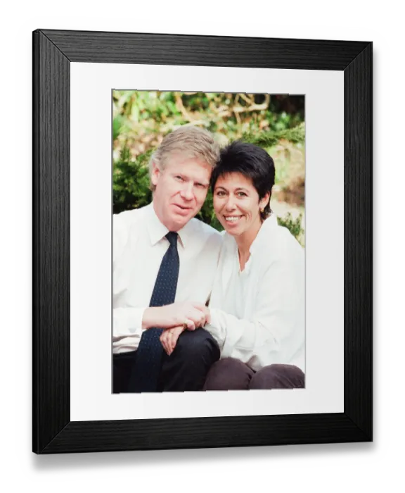 Framed Print : Sally Becker, British Aid Worker and Heroine, pictured at home in Hove, Sussex