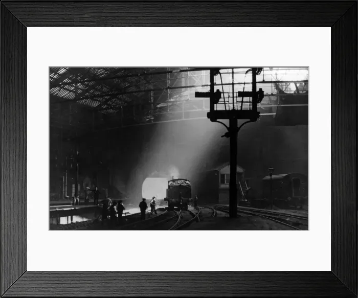 Framed Print : New Street Station, Birmingham, 20th December 1933