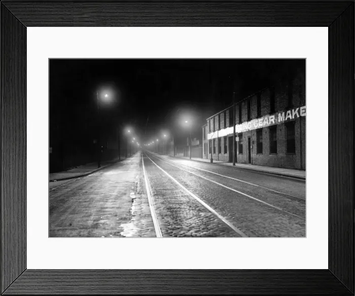 Framed Print : Shields Road, Newcastle. November 1936 Framed Print : Shields Road, Newcastle. November 1936