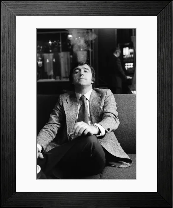 Framed Print : Terry Venables - Crystal Palace football manager pictured for The Daily Mirror Framed Print : Terry Venables - Crystal Palace football manager pictured for The Daily Mirror