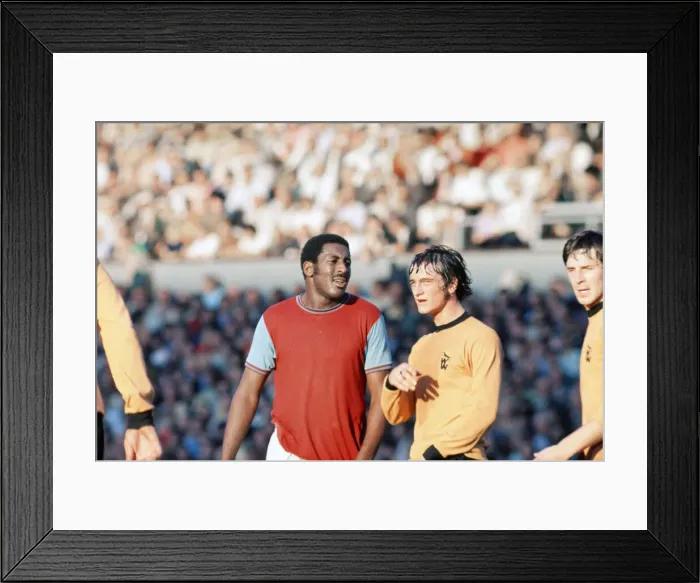 Framed Print : English League Division One match at Upton Park. West Ham United 1 v Wolverhampton Framed Print : English League Division One match at Upton Park. West Ham United 1 v Wolverhampton