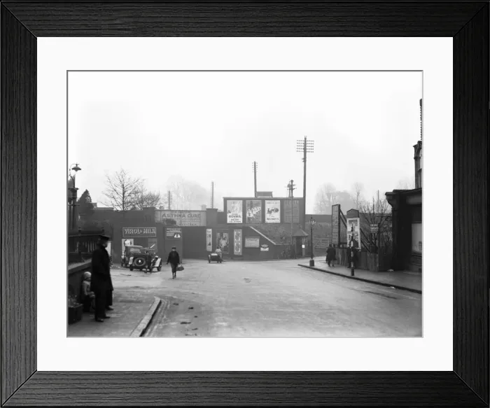 Framed Print : The Railway bridge, West Drayton. Circa 1936 Framed Print : The Railway bridge, West Drayton. Circa 1936