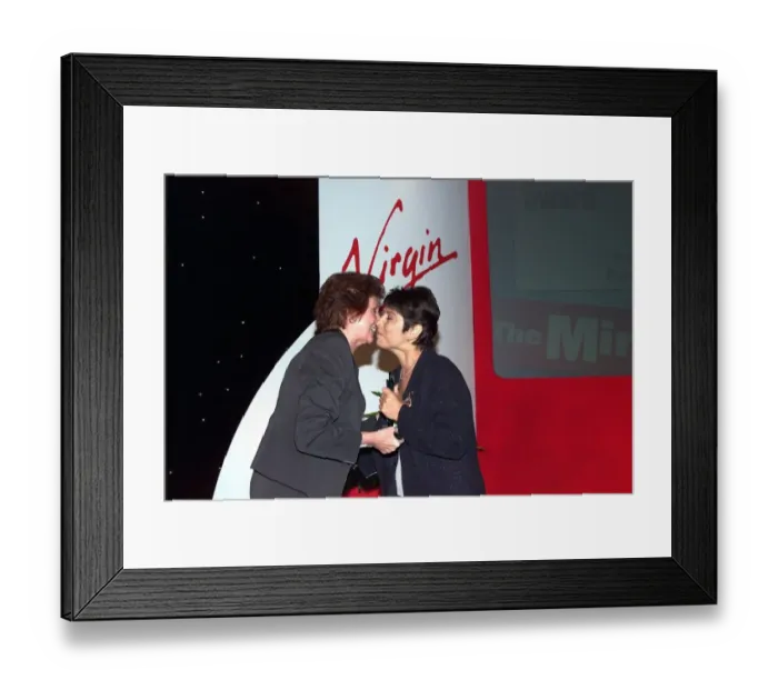 Framed Print : Cilla Black with Helen Rollason May 1999 winner of a special Pride of Britain Award Framed Print : Cilla Black with Helen Rollason May 1999 winner of a special Pride of Britain Award