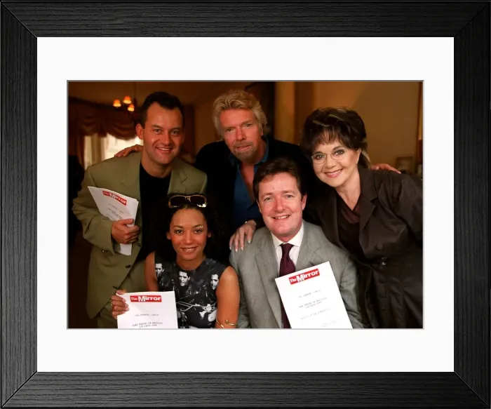 Framed Print : Mirror Pride of Britain Award 1999 Competion Judges Mirror Award Judges Paul Burrell Framed Print : Mirror Pride of Britain Award 1999 Competion Judges Mirror Award Judges Paul Burrell