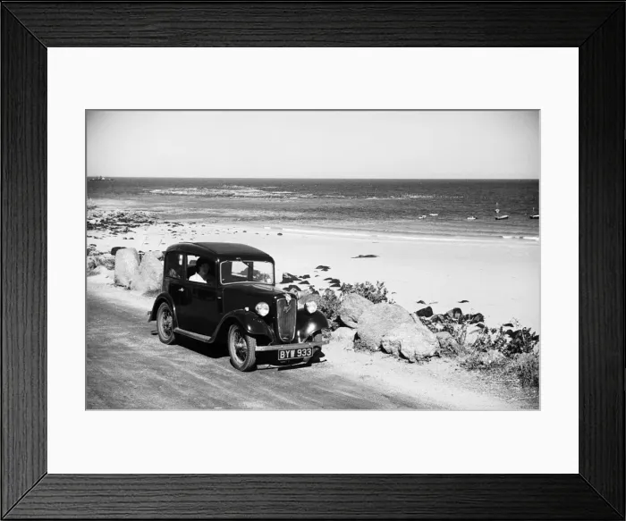 Framed Print : Touring holiday in Cornwall. July 1939 Framed Print : Touring holiday in Cornwall. July 1939