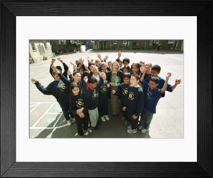 Framed Print : Pride Of Britain Awards May 1999 Winners Helen Riding Head Teacher of St Peters Framed Print : Pride Of Britain Awards May 1999 Winners Helen Riding Head Teacher of St Peters