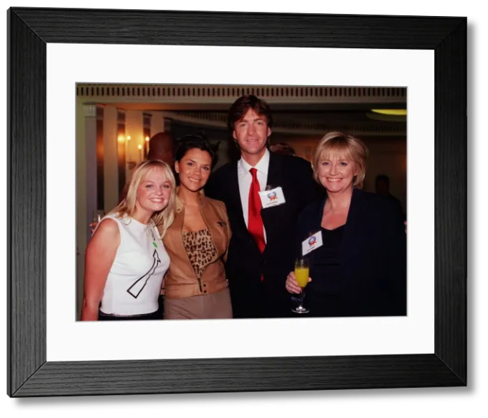 Framed Print : Guests at the Mirror Pride of Britain Awards 1999 Emma Bunton, Victoria Adams Framed Print : Guests at the Mirror Pride of Britain Awards 1999 Emma Bunton, Victoria Adams