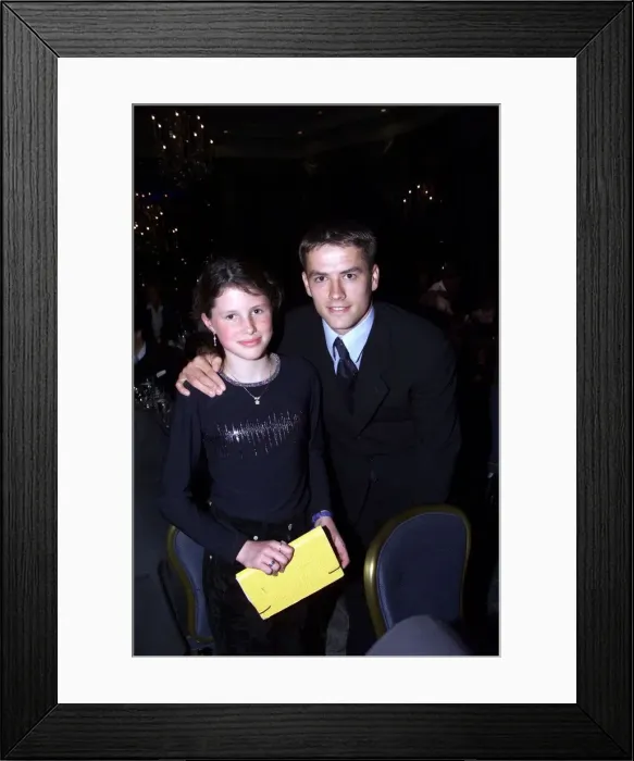 Framed Print : Michael Owen with Josie Russell May 1999 at The Mirror Pride of Britain Awards Framed Print : Michael Owen with Josie Russell May 1999 at The Mirror Pride of Britain Awards