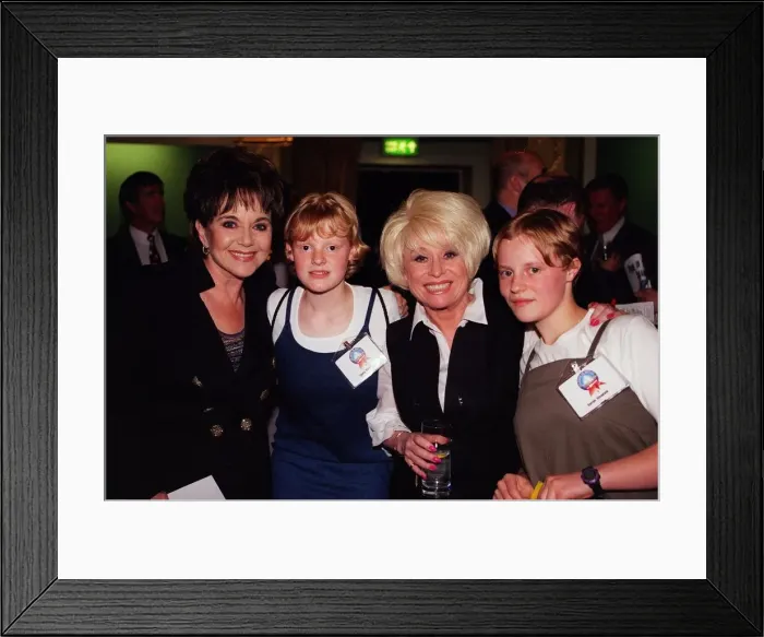 Framed Print : Miriam Stoppard, Carly Dinsdale, Barbara Windsor May 1999 Framed Print : Miriam Stoppard, Carly Dinsdale, Barbara Windsor May 1999