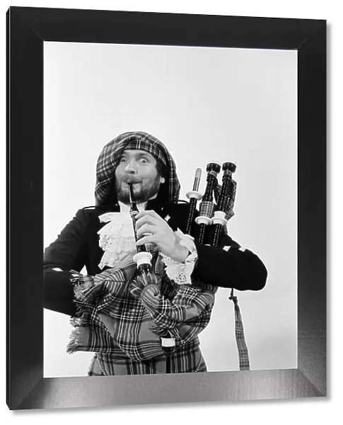 Kenny Everett filming the Christmas Television show in 1980 Picture taken