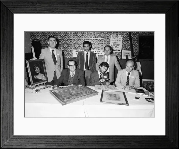Framed Print : Antiques Day at the Evening Post, October 1985 Framed Print : Antiques Day at the Evening Post, October 1985
