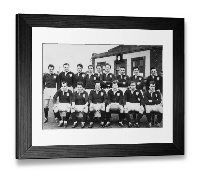 Framed Print : Middlesbrough Rugby Union Team, Circa 1963 - 1964 Framed Print : Middlesbrough Rugby Union Team, Circa 1963 - 1964