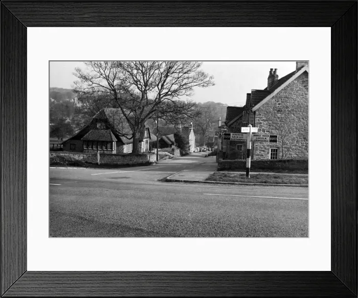 Framed Print : Evening sunshine at Tealby, Lincolnshire, famous Lincolnshire beauty spot