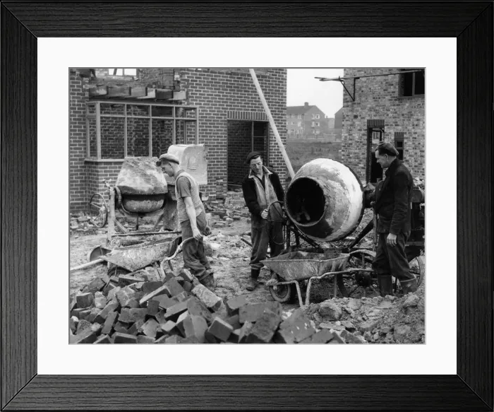 Framed Print : Kirkby, a town in the Metropolitan Borough of Knowsley, Merseyside, England