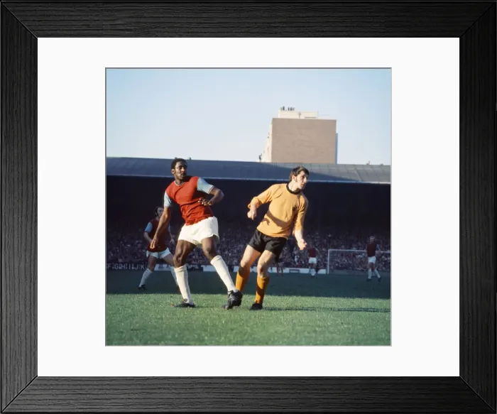 Framed Print : English League Division One match at Upton Park. West Ham United 1 v Wolverhampton Framed Print : English League Division One match at Upton Park. West Ham United 1 v Wolverhampton