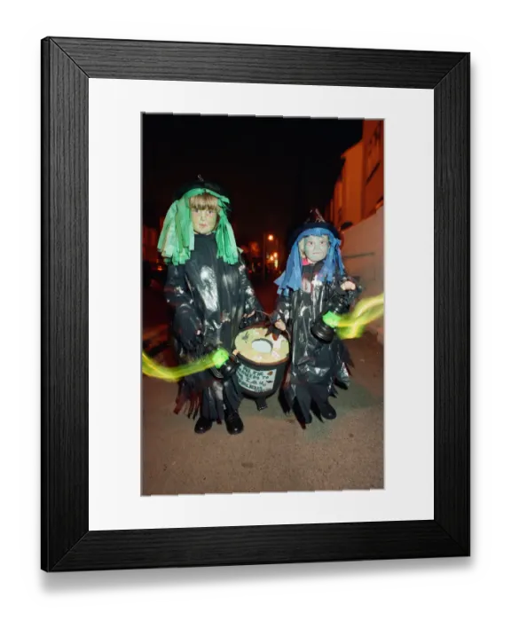 Framed Print : Children trick or treating in aid of the Intensive Care Unit, Royal Berkshire Hospital Framed Print : Children trick or treating in aid of the Intensive Care Unit, Royal Berkshire Hospital