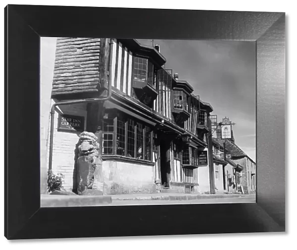 The Old Inn Star public house in Alfriston, Sussex 28th June 1939