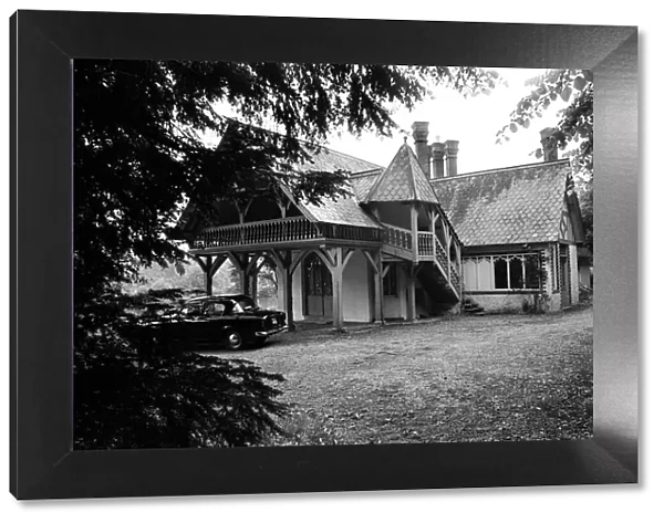 A cottage on the Cliveden Estate, Taplow, Buckinghamshire. 13th June 1963