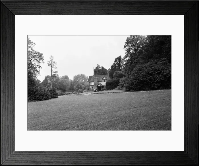 Framed Print : A cottage on the Cliveden Estate, Taplow, Buckinghamshire. 13th June 1963 Framed Print : A cottage on the Cliveden Estate, Taplow, Buckinghamshire. 13th June 1963