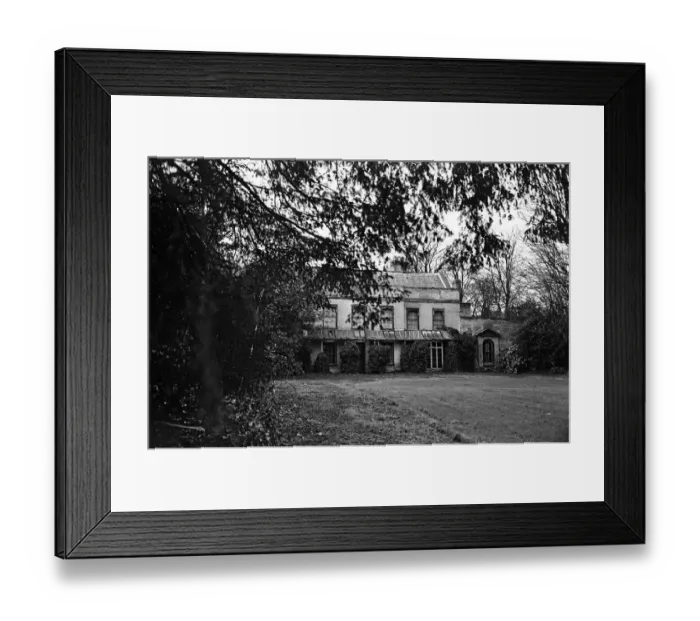 Framed Print : Old Palace House, Cheshunt, Hertfordshire. 1st February 1968 Framed Print : Old Palace House, Cheshunt, Hertfordshire. 1st February 1968