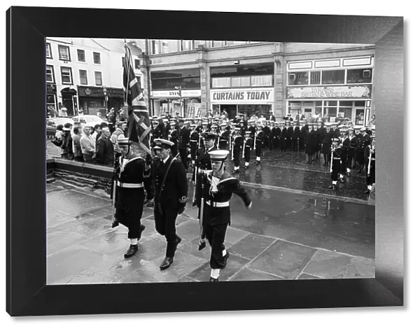 Some 200 Sea Cadets from all over West Yorkshire paraded through Huddersfield as part of