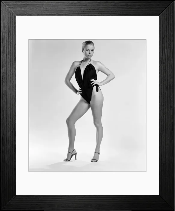Framed Print : Denise Perry, Glamour Model, 25th January 1979 Framed Print : Denise Perry, Glamour Model, 25th January 1979