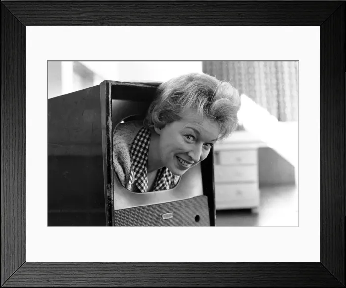 Framed Print : June Whitfield - television actress in 1967 Picture taken 15th March 1967 Framed Print : June Whitfield - television actress in 1967 Picture taken 15th March 1967