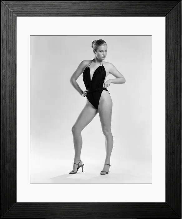 Framed Print : Denise Perry, Glamour Model, 25th January 1979 Framed Print : Denise Perry, Glamour Model, 25th January 1979
