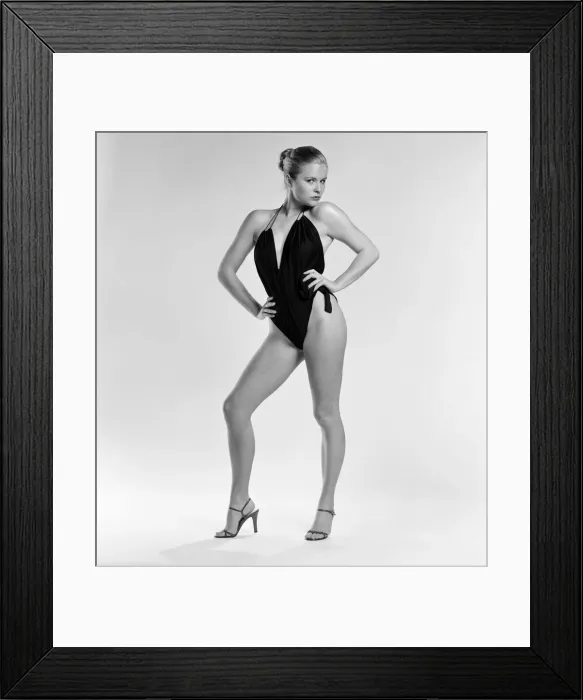 Framed Print : Denise Perry, Glamour Model, 25th January 1979 Framed Print : Denise Perry, Glamour Model, 25th January 1979