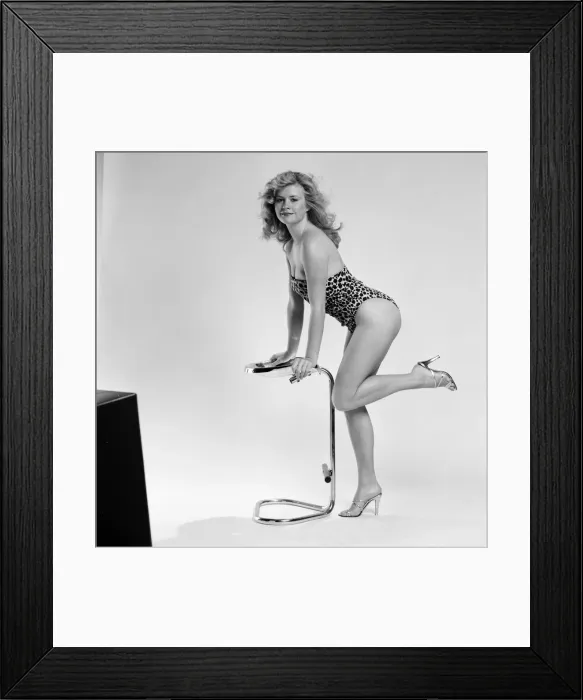 Framed Print : Denise Perry, Glamour Model, 25th January 1979 Framed Print : Denise Perry, Glamour Model, 25th January 1979