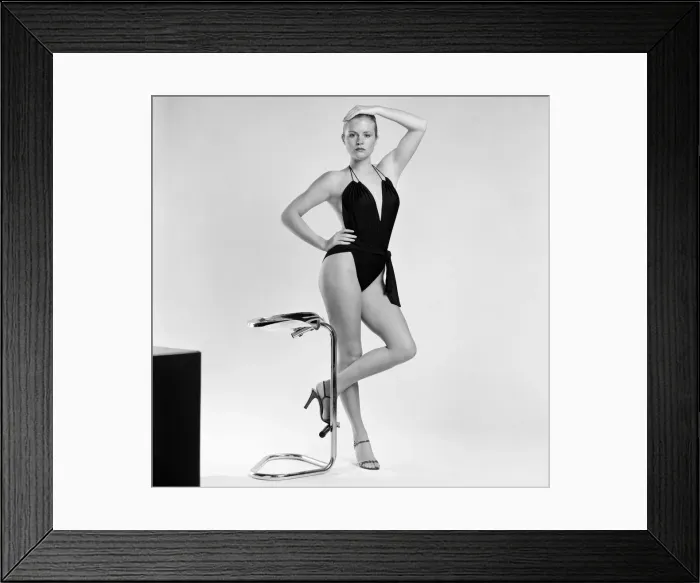 Framed Print : Denise Perry, Glamour Model, 25th January 1979 Framed Print : Denise Perry, Glamour Model, 25th January 1979