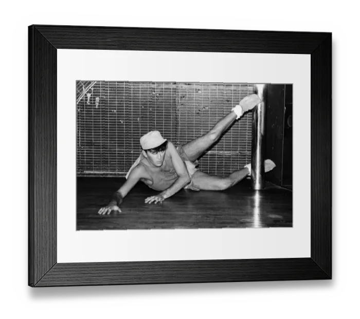 Framed Print : Steve Strange at Camden Palace club, London. 23rd June 1982