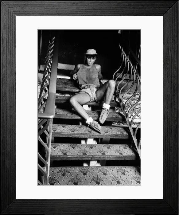 Framed Print : Steve Strange at Camden Palace club, London. 23rd June 1982 Framed Print : Steve Strange at Camden Palace club, London. 23rd June 1982