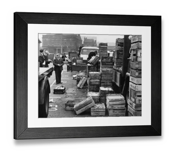 Framed Print : North Market Cazneau Street, Liverpool, Merseyside. Circa 1960 Framed Print : North Market Cazneau Street, Liverpool, Merseyside. Circa 1960